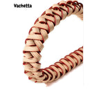 Braided Woven Handbag Strap for NeoNoe Bucket Bag, Genuine Real Leather, Designer Tote, Bag Top Handle Shoulder Strap