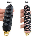 Braided Woven Handbag Strap for NeoNoe Bucket Bag, Genuine Real Leather, Designer Tote, Bag Top Handle Shoulder Strap