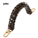 Braided Woven Handbag Strap for NeoNoe Bucket Bag, Genuine Real Leather, Designer Tote, Bag Top Handle Shoulder Strap