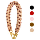 Braided Woven Handbag Strap for NeoNoe Bucket Bag, Genuine Real Leather, Designer Tote, Bag Top Handle Shoulder Strap