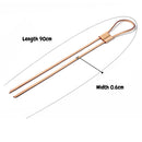 Cinch Drawstring for Bucket Bag, Replacement Strap Slider, Vachetta Genuine Leather