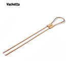 Cinch Drawstring for Bucket Bag, Replacement Strap Slider, Vachetta Genuine Leather