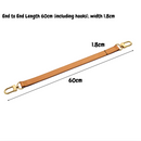 60cm Length 1.8cm Width, Genuine Leather Handbag Top Purse Handle Shoulder Strap