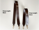 Wide Replacement Strap for Bags - 4cm Wide, Multiple Lengths, Fits Large Rings