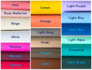 JennyKrafts Nylon color chart