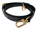 Adjustable Handbag Strap, Genuine Vachetta Leather, Designer Tote Crossbody Bag, Cross Body Handle Purse, Gold Clasps
