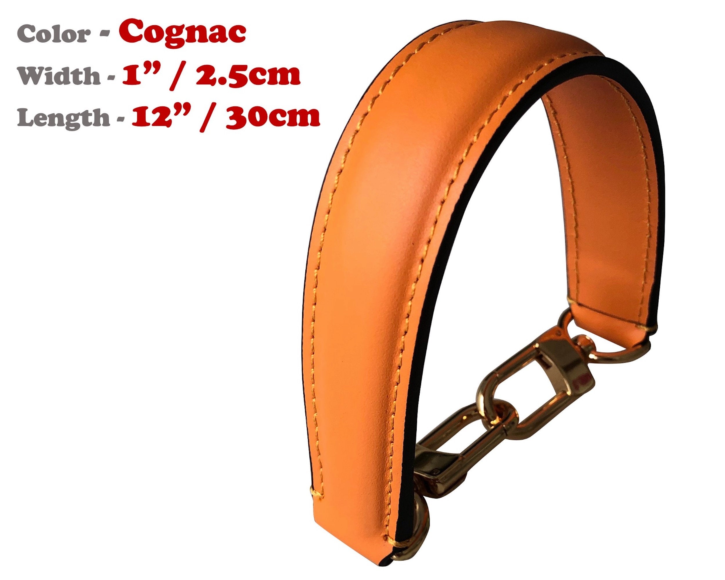 Braided Vachetta Leather Top Handle Strap for Neonoe Petit 