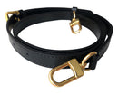 Adjustable Handbag Strap, Genuine Vachetta Leather, Designer Tote Crossbody Bag, Cross Body Handle Purse, Gold Clasps