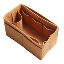 Voltaire Organizer (w/ Milk Water Bottle Holder), Tote Felt Purse Insert, Shoulder Bag Organizer