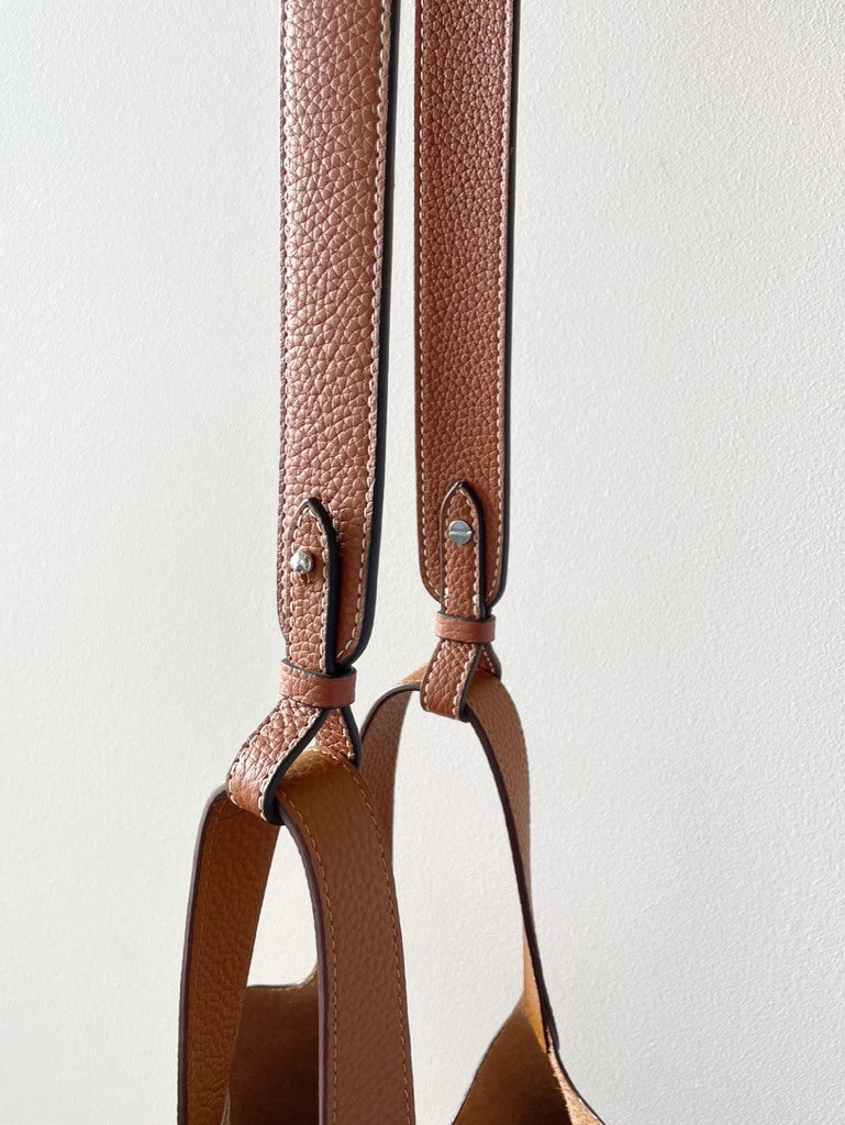 Handmade Togo Leather Shoulder Bag Strap for Picotin, Evelyne, Kelly, and More