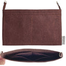 Conversion Kit for [Key Pouch M, LV] Convert to Crossbody Bag, Felt Bag Organizer Plus Golden Chain Strap Rings (Copy)