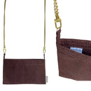 Conversion Kit for [Key Pouch M, LV] Convert to Crossbody Bag, Felt Bag Organizer Plus Golden Chain Strap Rings (Copy)