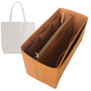 Organizer for [North Tote 32, Coach] Tote Purse Bag Insert Organiser Liner Shaper (Felt, with Detachable Zip Pouch)
