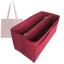 Organizer for [Relay Tote 34, Coach] Tote Purse Bag Insert Organiser Liner Shaper (Felt, with Detachable Zip Pouch)