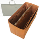 Organizer for [Le Pliage Green XL Travel bag, Longchamp] Tote Purse Bag Insert Organiser Liner Shaper (Felt, with Detachable Zip Pouch)