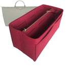 Organizer for [Le Pliage Green S Travel Bag, Longchamp] Tote Purse Bag Insert Organiser Liner Shaper (Felt, with Detachable Zip Pouch)