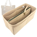 Organizer for [ICON BIT GG MEDIUM TOTE, Gucci] Tote Purse Bag Insert Organiser Liner Shaper (Felt, with Detachable Zip Pouch)