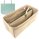 Organizer for [Baby Bogg Bag, Bogg] Tote Purse Bag Insert Organiser Liner Shaper (Felt, with Detachable Zip Pouch)