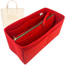 Organizer for [Studio Shopper, Vivienne Westwood] Tote Purse Bag Insert Organiser Liner Shaper (Felt, with Detachable Zip Pouch)