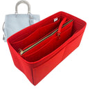 Organizer for [Rogue 12, Coach] Tote Purse Bag Insert Organiser Liner Shaper (Felt, with Detachable Zip Pouch)