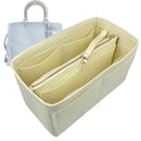 Organizer for [Rogue 30, Coach] Tote Purse Bag Insert Organiser Liner Shaper (Felt, with Detachable Zip Pouch)