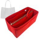 Organizer for [Cabarock Small Tote, Christian Louboutin] Tote Purse Bag Insert Organiser Liner Shaper (Felt, with Detachable Zip Pouch)