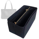 Organizer for [Large Intrecciato Zipped Tote, Bottega Veneta] Tote Purse Bag Insert Organiser Liner Shaper (Felt, with Detachable Zip Pouch)