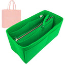 Organizer for [Medium cordonetto lace Beatrice shopper, Dolce Gabbana] Tote Purse Bag Insert Organiser Liner Shaper (Felt, with Detachable Zip Pouch)