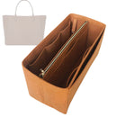 Organizer for [large VLogo tote bag, Valentino Garavani] Tote Purse Bag Insert Organiser Liner Shaper (Felt, with Detachable Zip Pouch)