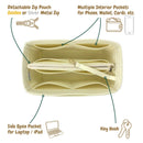 Organizer for [Kelly Depeches 25, Hermes] Bag Insert (Felt, B)