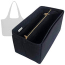 Organizer for [System Zipper Tote 13-inch, Cuyana] Tote Purse Bag Insert Organiser Liner Shaper (Felt, with Detachable Zip Pouch)