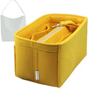 Organizer for [Essential Extra-Large Bucket, Madewell] Tote Purse Bag Insert Organiser Liner Shaper (Felt, with Detachable Zip Pouch)