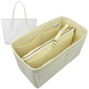 Organizer for [Daily Battle 32, Faure Le Page] Tote Purse Bag Insert Organiser Liner Shaper (Felt, with Detachable Zip Pouch)