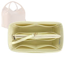 Organizer for [Large Bale bag, Loro Piana] Tote Purse Bag Insert Organiser Liner Shaper (Felt, with Detachable Zip Pouch)
