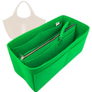 Organizer for [ICARE Medium in quilted suede, Saint Laurent (YSL)] Tote Purse Bag Insert Organiser Liner Shaper (Felt, with Detachable Zip Pouch)