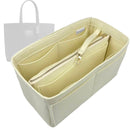 Organizer for [UTILITY TOTE, Coach] Tote Purse Bag Insert Organiser Liner Shaper (Felt, with Detachable Zip Pouch)