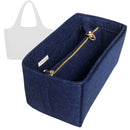 Organizer for [System Tote 13-inch, Cuyana] Tote Purse Bag Insert Organiser Liner Shaper (Felt, with Detachable Zip Pouch)