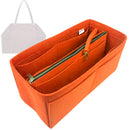 Organizer for [Folded tote bag Large, Ferragamo] Tote Purse Bag Insert Organiser Liner Shaper (Felt, with Detachable Zip Pouch)