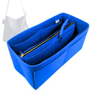 Organizer for [BLEECKER BUCKET BAG 36, Coach] Tote Purse Bag Insert Organiser Liner Shaper (Felt, with Detachable Zip Pouch)