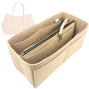 Organizer for [Neo Garden Voyage 41 bag, Hermes] Tote Purse Bag Insert Organiser Liner Shaper (Felt, with Detachable Zip Pouch)