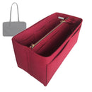 Organizer for [Medium Nylon Bowler Bag 37cm, Baggu] Felt Bag Insert