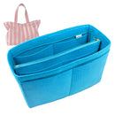 Organizer for [Medium Striped Custom Alpha Tote, BaubleBar] Felt Bag Insert