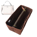 Organizer for [Small Clover Double Carry Bag, Chloe] Felt Bag Insert