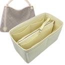 Organizer for [Artsy MM (Medium), LV] Tote Purse Bag Insert Liner Shaper (Felt, with Detachable Zip Pouch)
