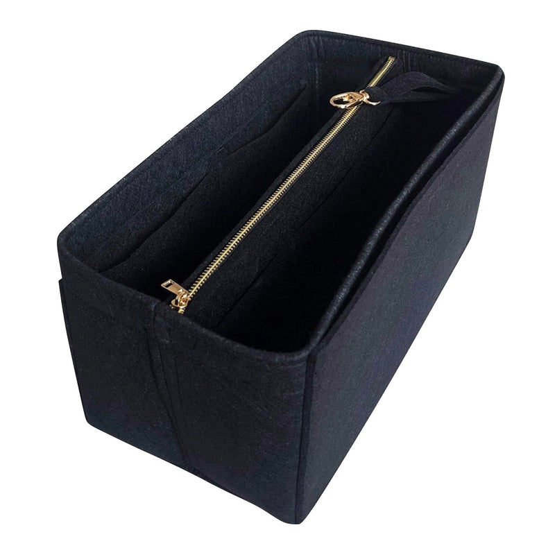 Organizer for [New York, DeMellier] Bag Insert (Felt, with Detachable Zip Pouch)