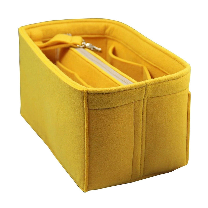 Organizer for [Animal print hair-on leather maxi tote bag, Massimo Dutti] Bag Insert (Felt, with Detachable Zip Pouch)