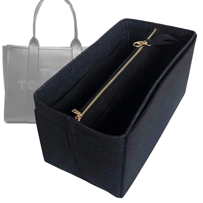 Organizer for [Medium Tote, Marc Jacobs] Tote Purse Bag Insert Liner Shaper (Felt, B)