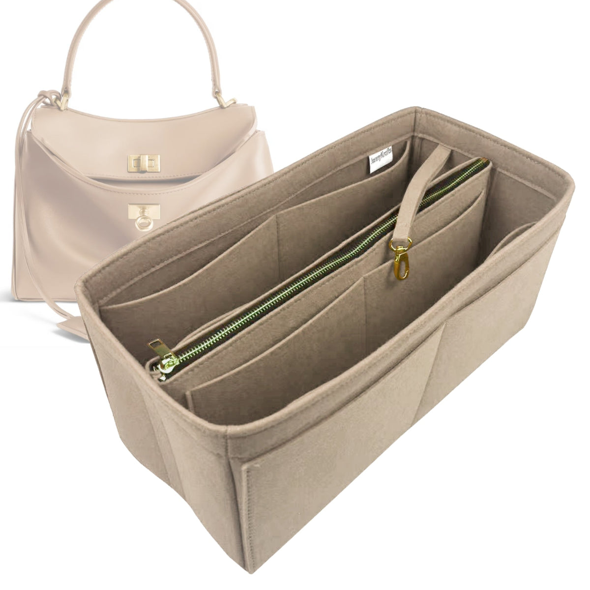 【Yukiko】BALENCIAGA ケース Felt-B-RodeoHandbag_9f65172d-