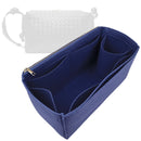 Organizer for [Loop Weekender, Bottega Veneta] Tote Purse Bag Insert Organiser Liner Shaper (Felt, Long Zip and Open Compartment)