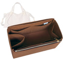 Organizer for [Small Paraty 24 Bag, Chloe] Tote Purse Bag Insert Organiser Liner Shaper (Felt, Long Zip and Open Compartment)